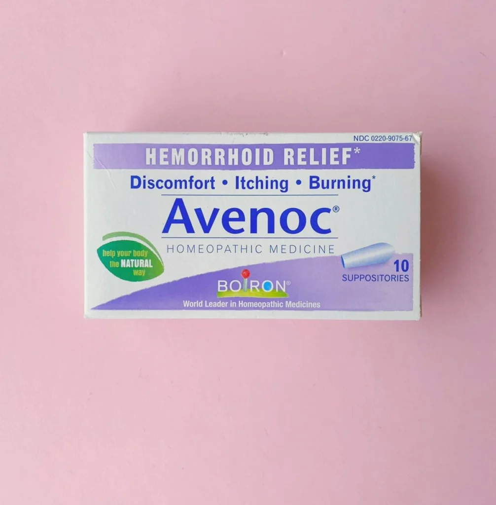 hemorroid relief, organic, natural, ointment, balm, avenoc, suppositories