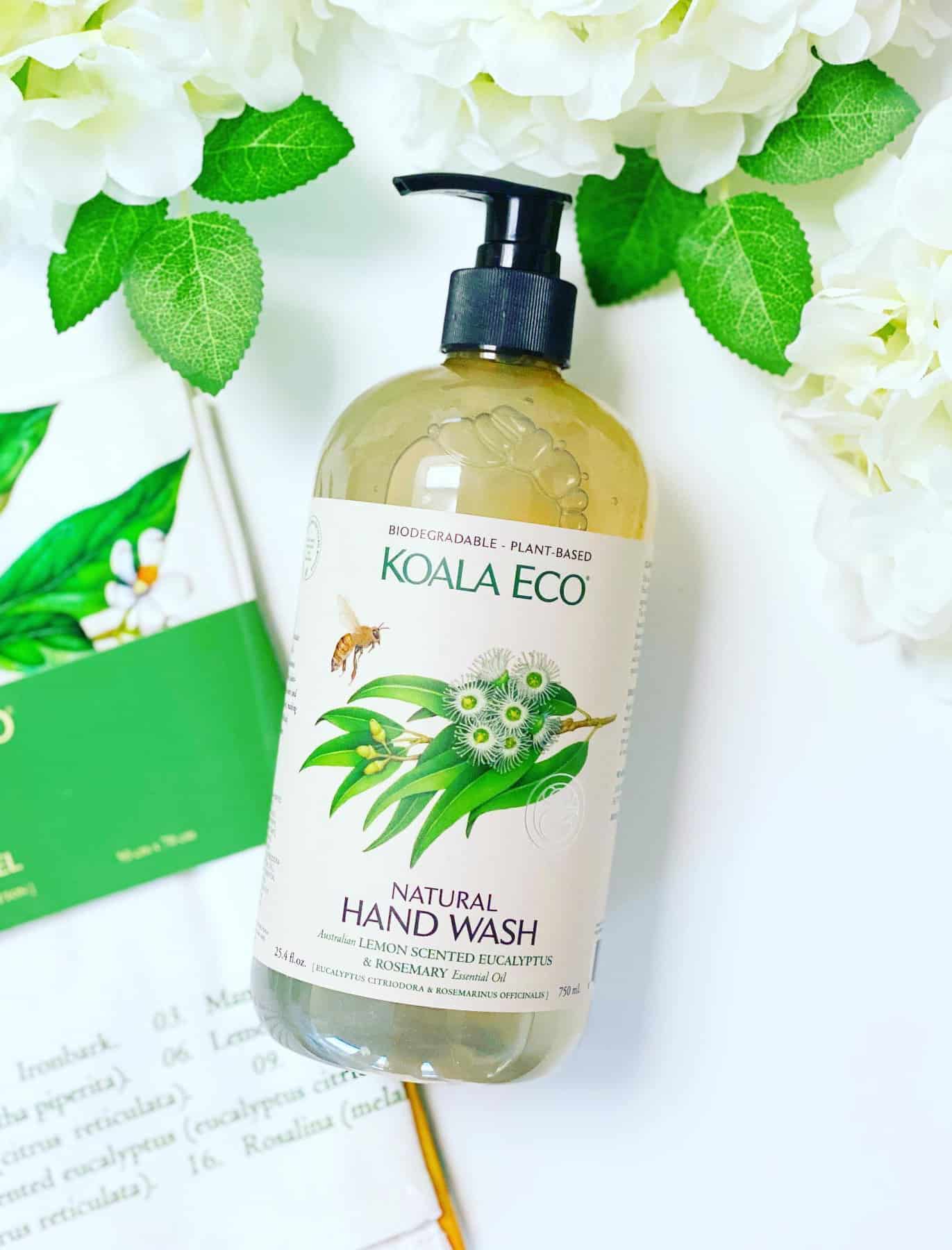Koala Eco organic cleaning product reviews and promo code, hand soap