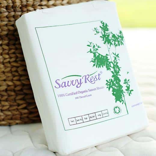 Savvy Rest Organic Cotton Sheets 20% off promo code
