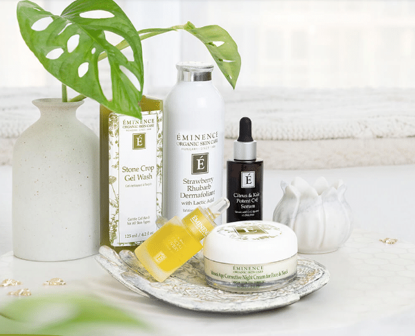 organic home spa, certified organic home facial, home treatments, home spa day, self care, Eminence spa
