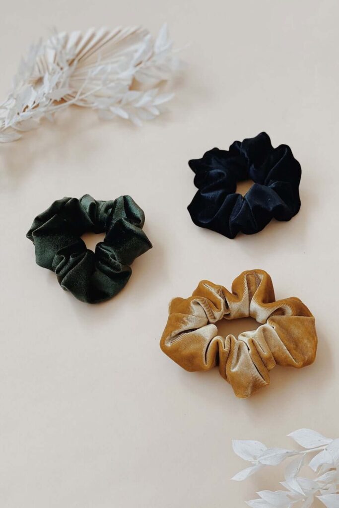 Certified Organic Cotton Scrunchies
