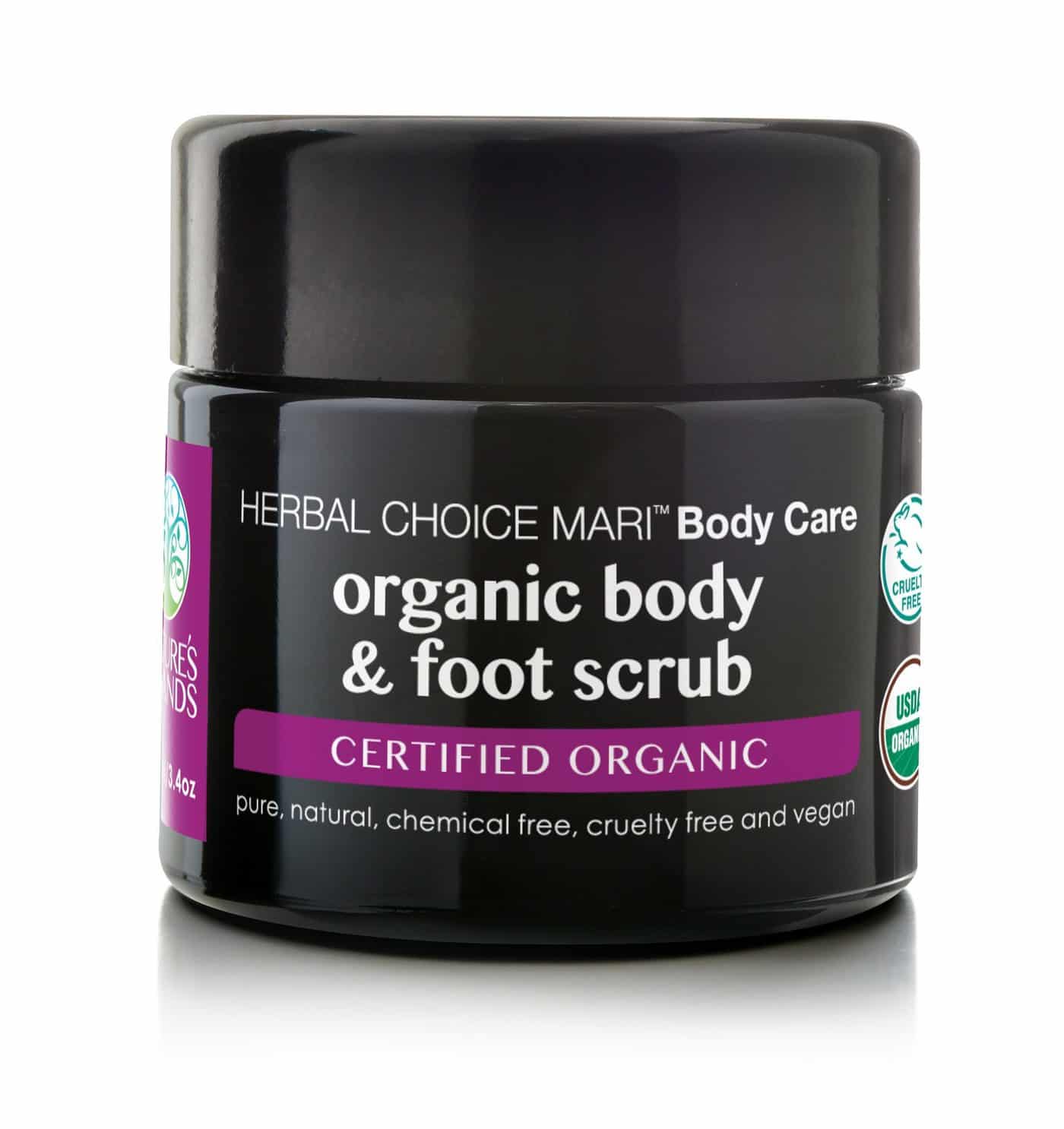 USDA Certified organic foot scrub