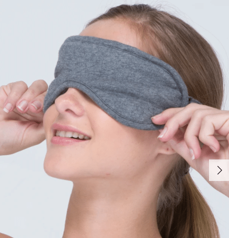 organic cotton eye mask