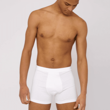 GOTS certified Organic cotton Boxer in white, blabk, gray