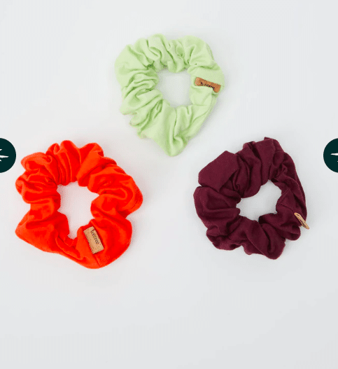 Certified Organic Cotton Scrunchies