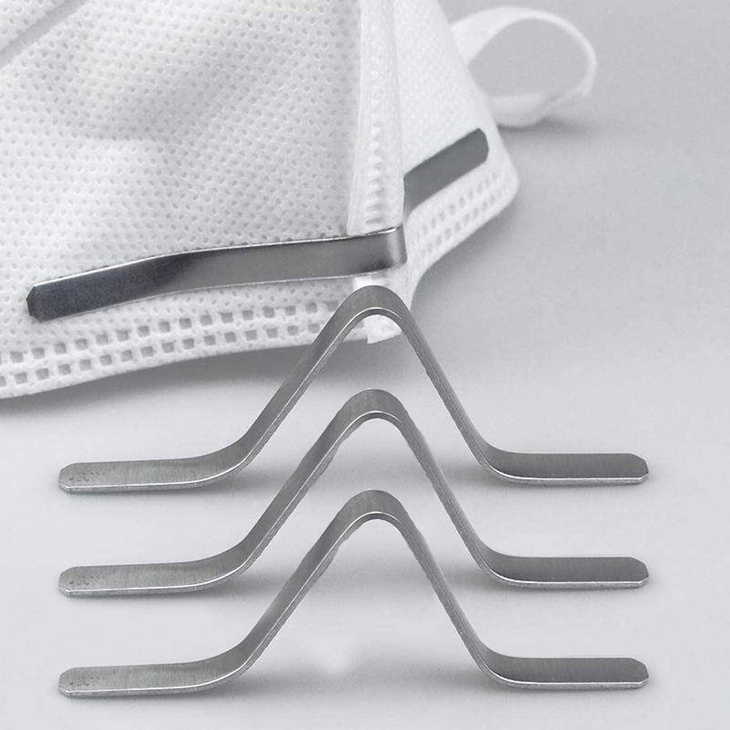 metal nose strip for organicface masks