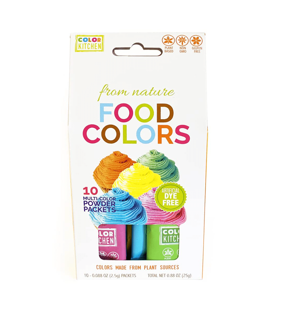 organic food coloring