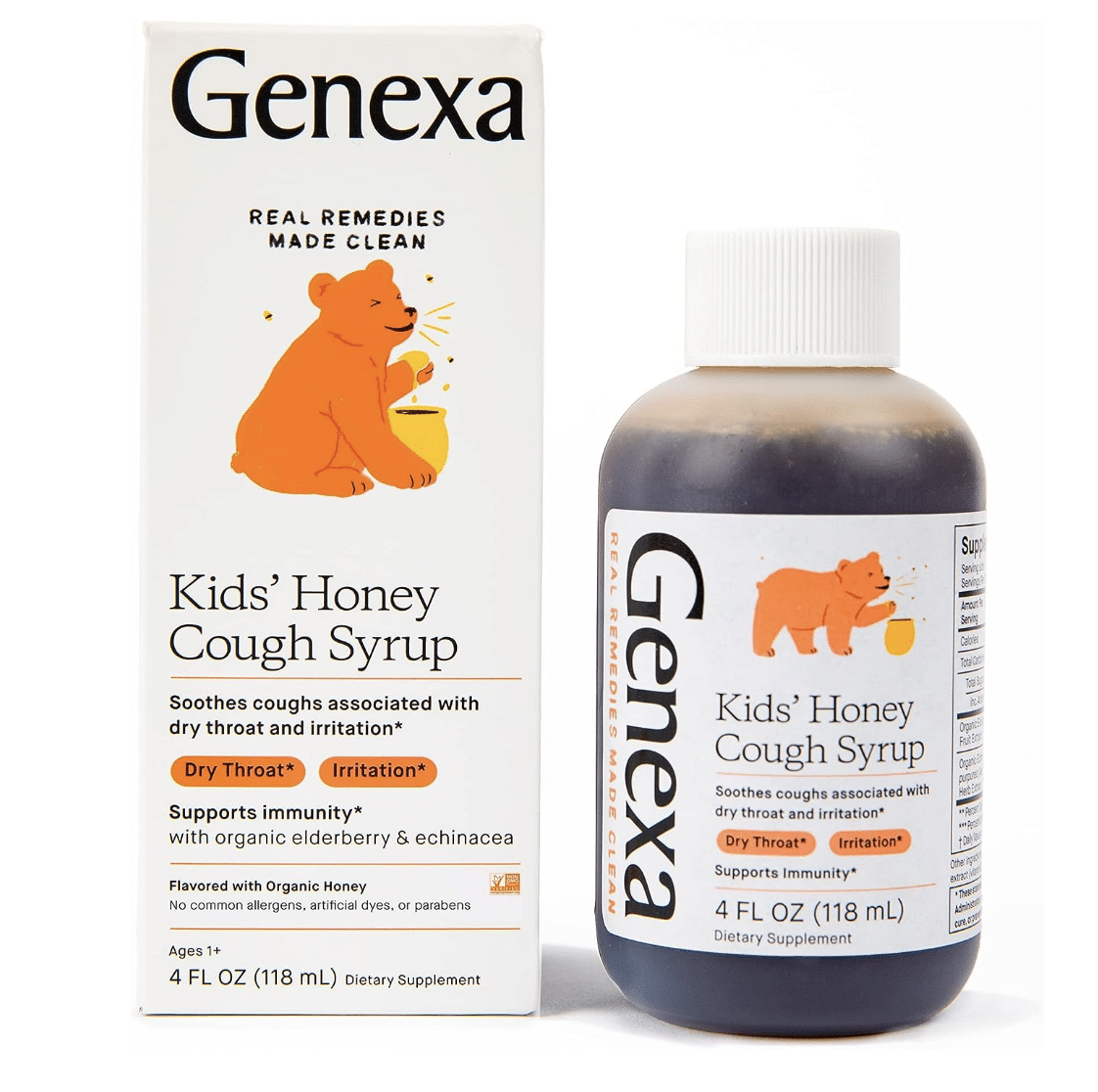 Genexa Kids' Honey Cough Syrup review and promo code