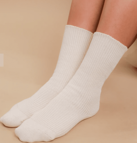 organic socks for skin allergy, elastic-free, latex-free, spandex-free