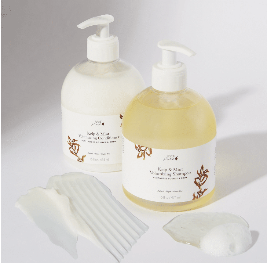 100% Pure Organic Volumizing Shampoo promo code