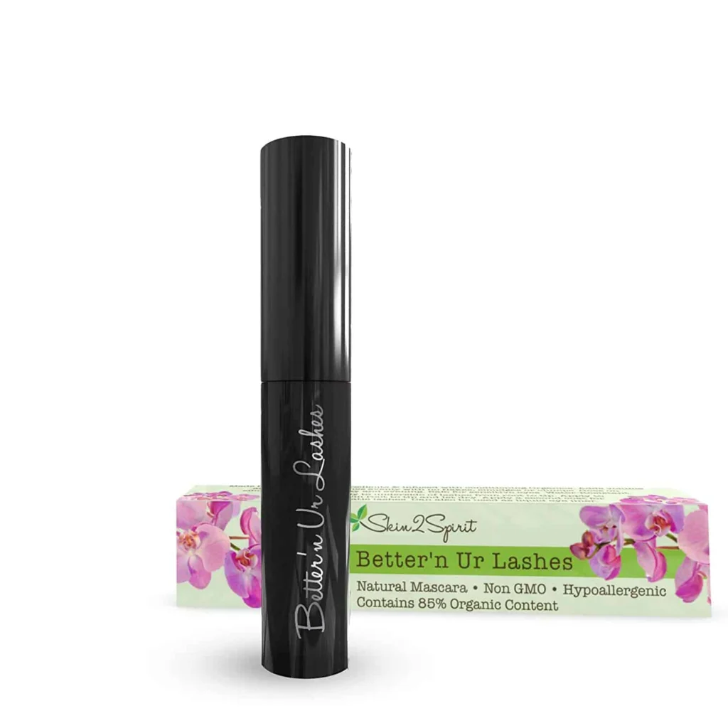 waterproof mascara, organic mascara, 100% pure mascara, non-toxic macsara, natural mascara, vegan, glute-free, safe, natural mascara