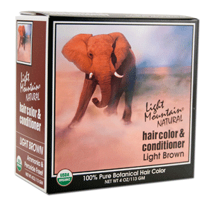 Light Mountain Organic Hair Color and Conditioner