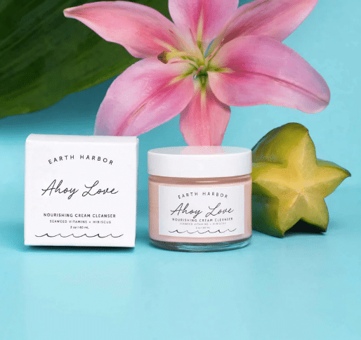 Organic facial cleanser for dry sensitive skin, Earth Harbor review and promo code 