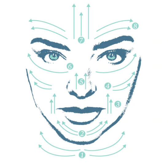 Kora Organics Rose Quartz Heart Facial Sculptor map