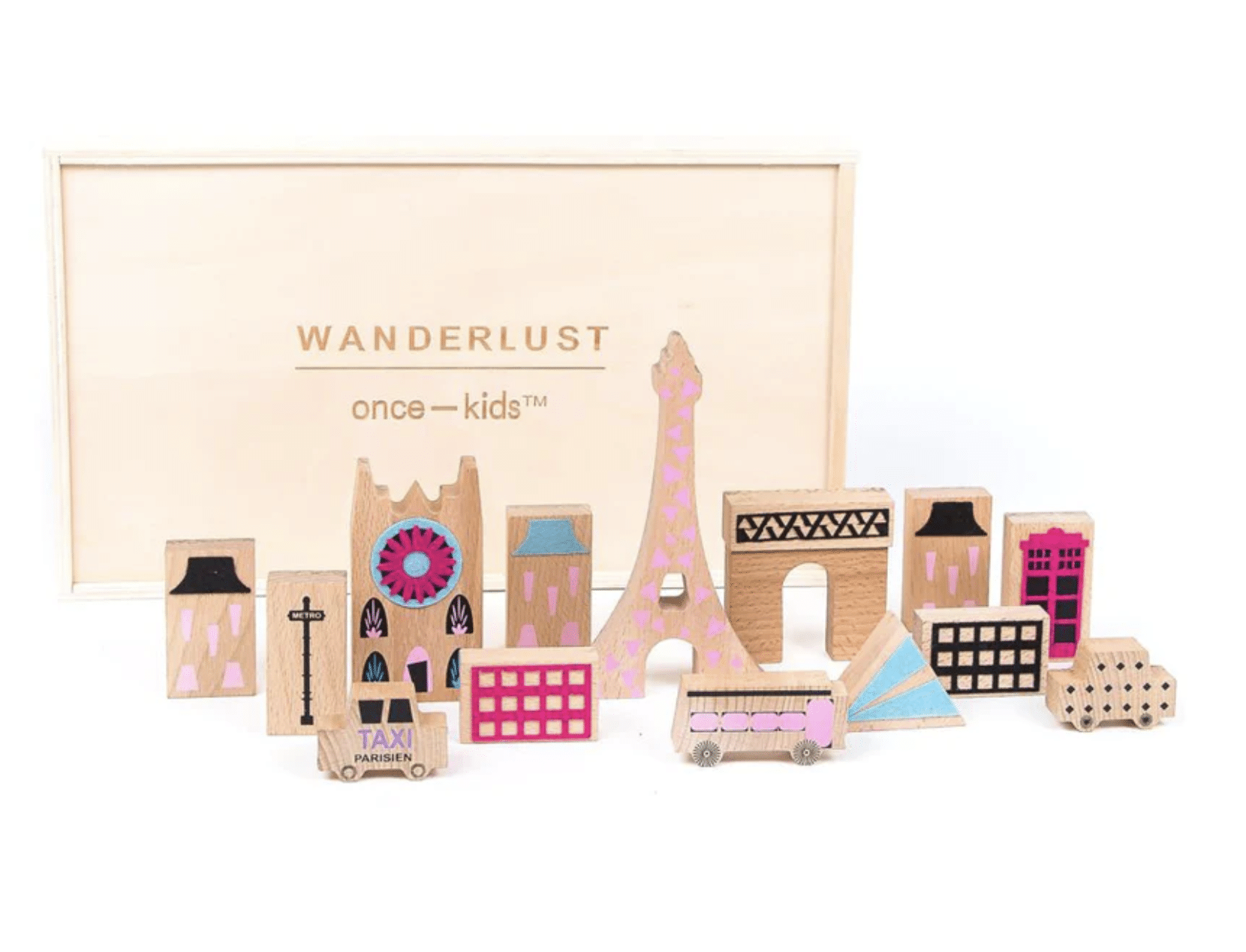 Once-Kids Paris Wooden Play Set