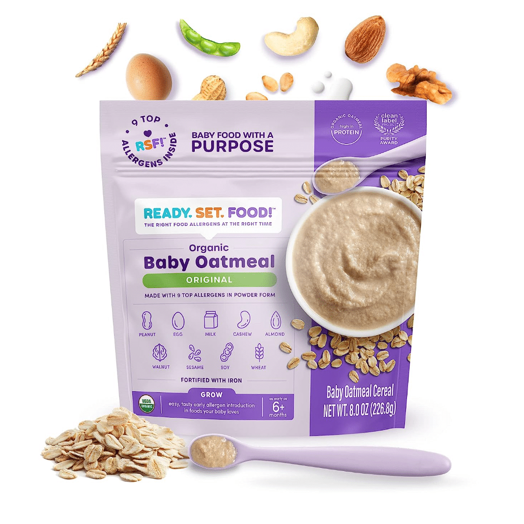 Ready. Set. Food! Organic Baby Oatmeal review and promo code