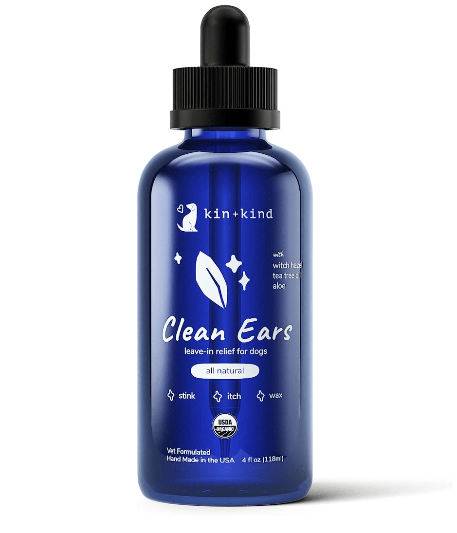 kin+kind  Organic Ear Cleaner for Dogs review and promo code
