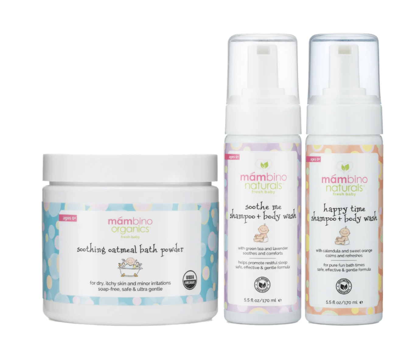 Mambino Organic Baby Bath Care Set review and promo code