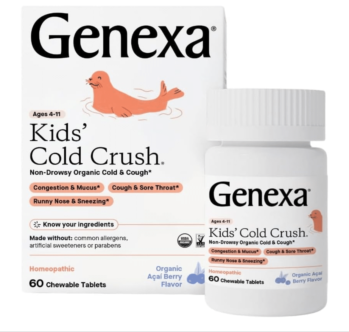 Genexa Organic Kids’ Cold Crush review and promo code