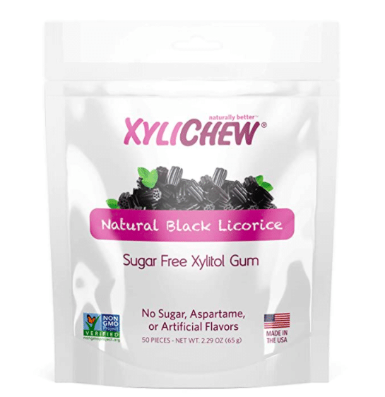 USDA certified organic chewing gum, all natural gums