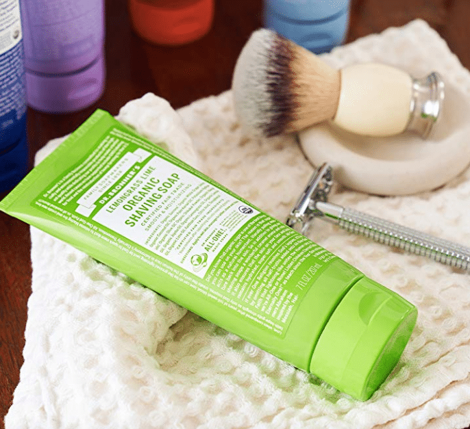 usda certified organic shaving soap, gel, after shaving, shaving cream for men, dr's bronner