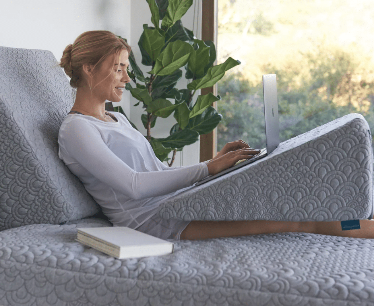 Brentwood Home Crystal Cove Wedge Pillow review and promo code