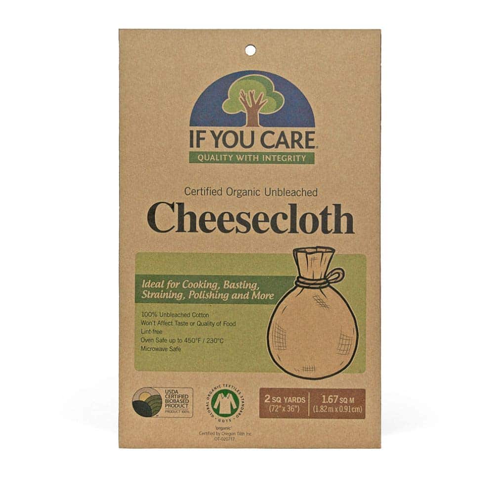 GOTS certifed orgnanic cotton cheesecloth