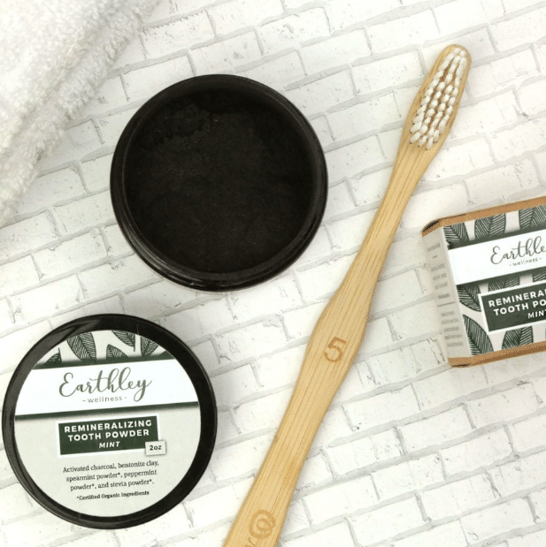 organic activated charcoal earthley