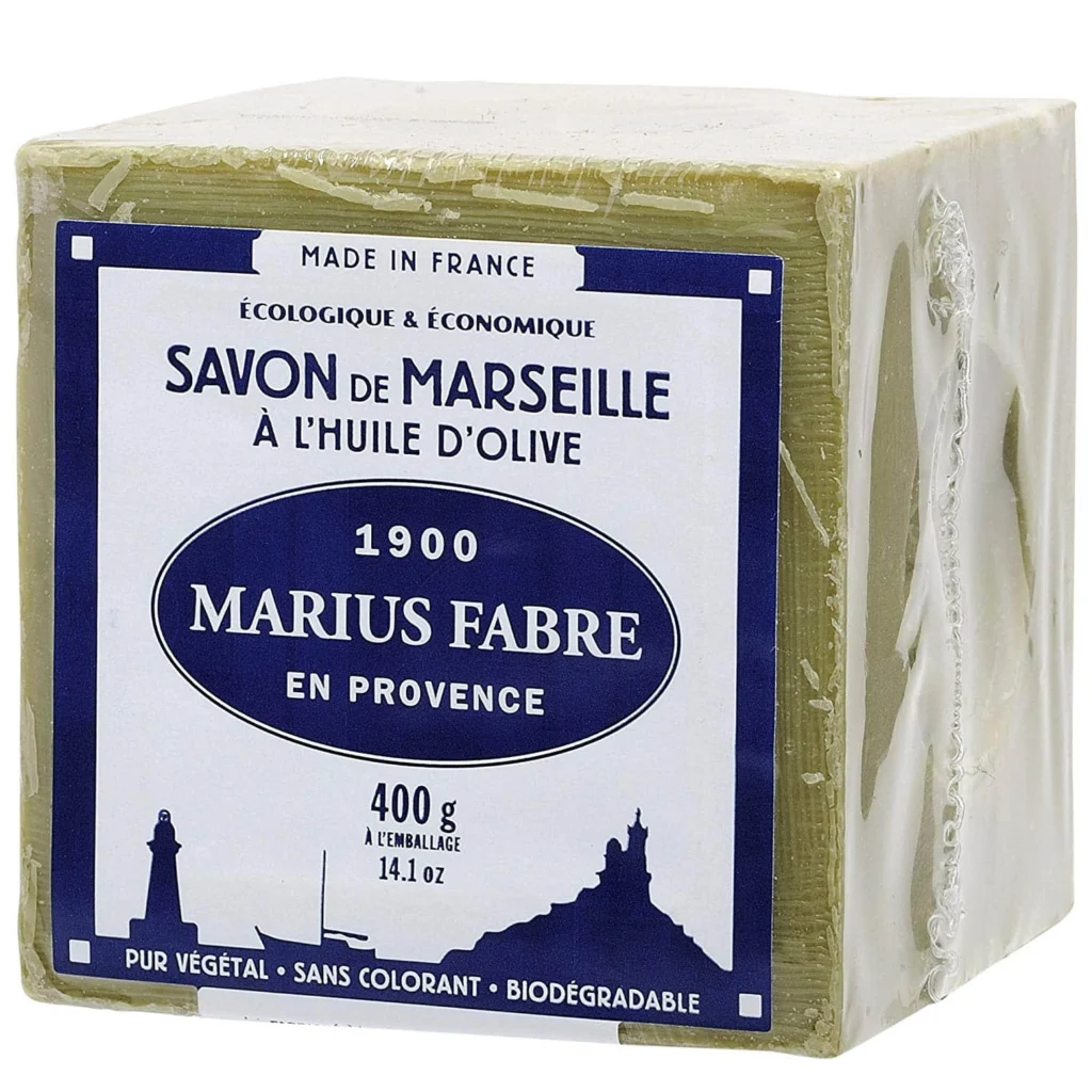 certified organic marseille soap, marius fabre, provence