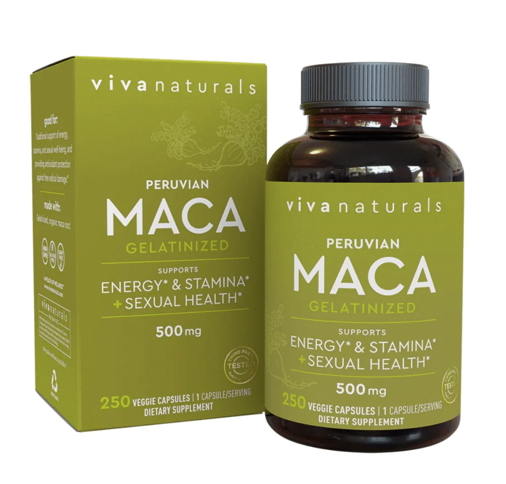 Viva Naturals Maca Powder Capsules review
