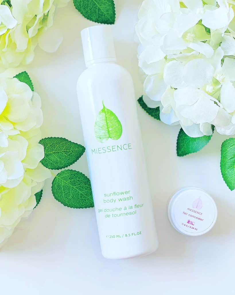 Miessence orgnaic body wash