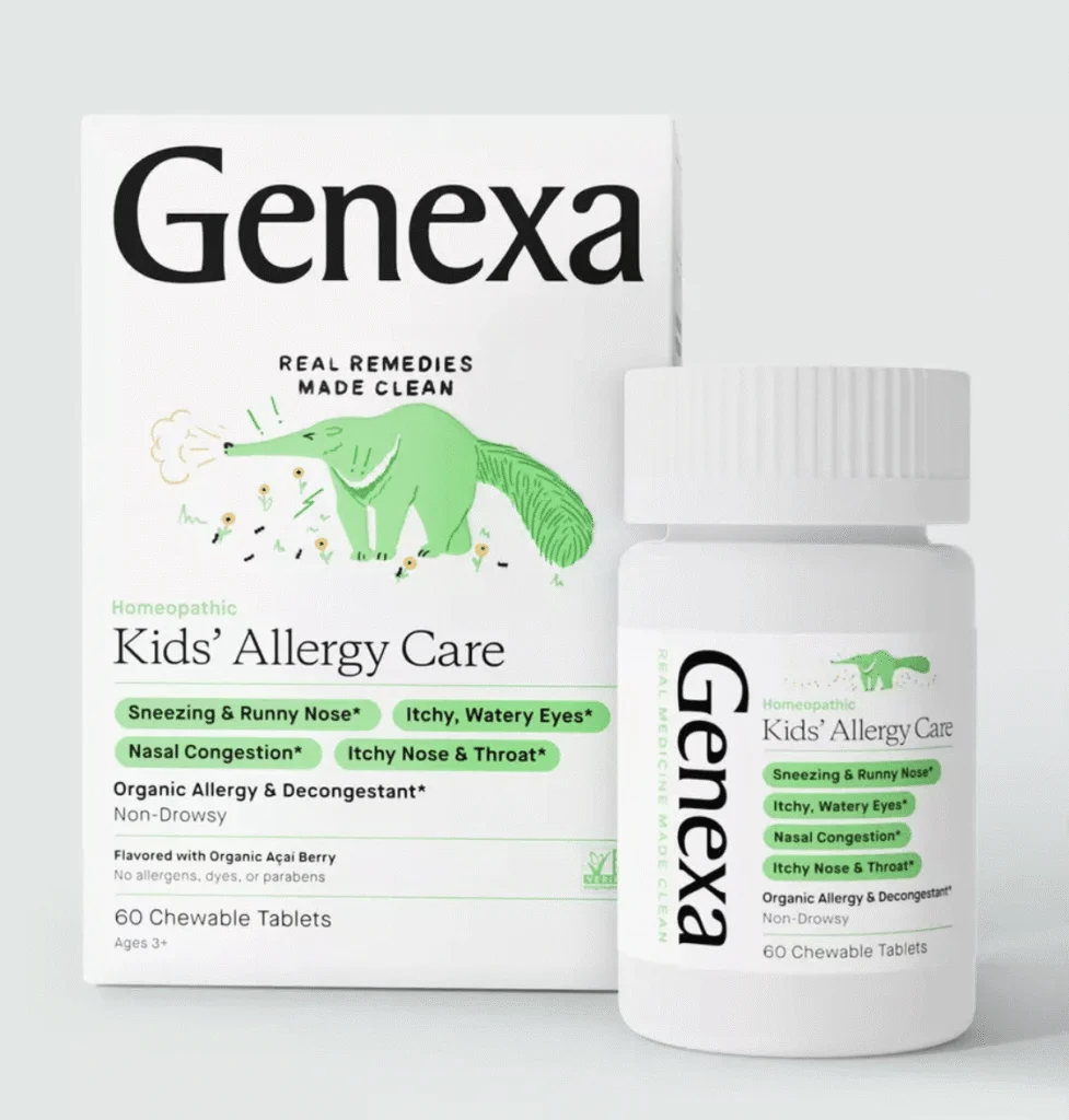 Genexa Organic Kids'Allergy Care review and promo code