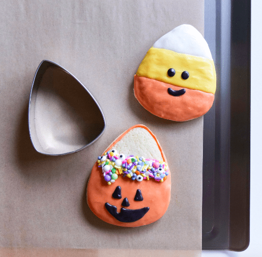 the best non-toxic stainless steel cookie cutters made in the USA, halloween cookie cutters, candy corn cookie cutters
