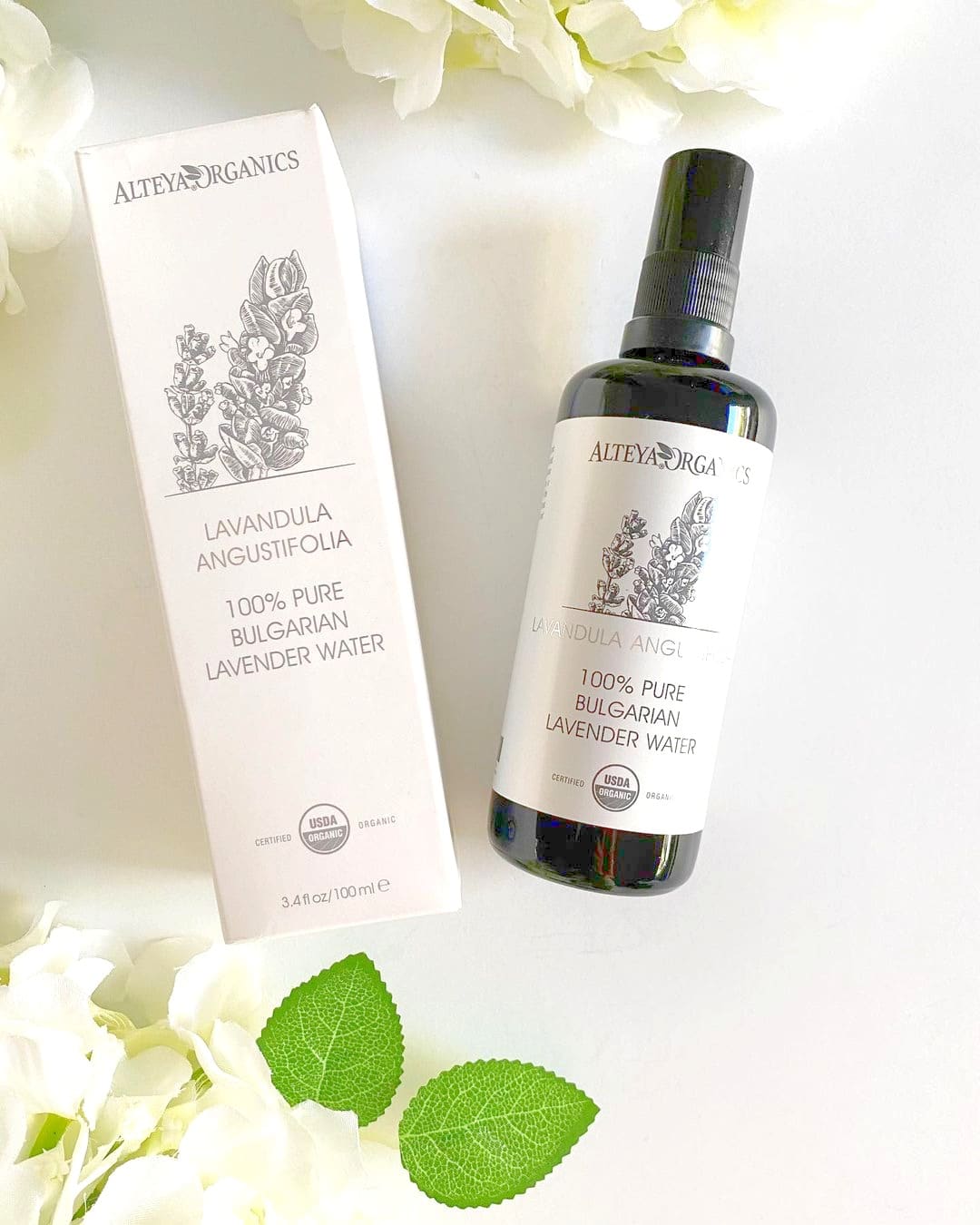 Alteya Organics Lavender Water Glass Bottle review and promo code