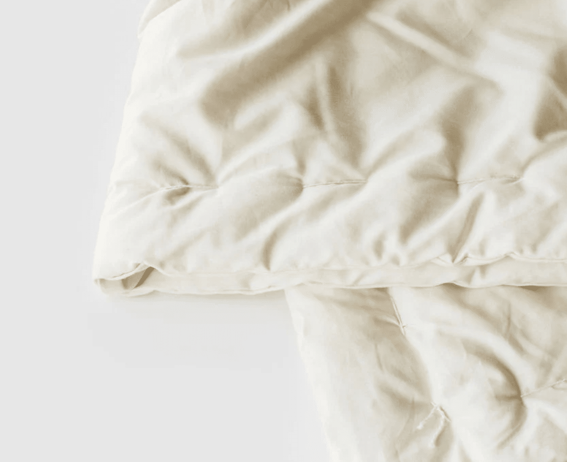 Soaring Heart Certified Organic Wool Comforter