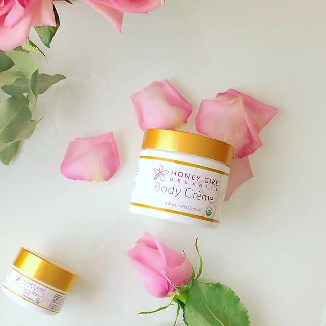 USDA Certified organic body cream