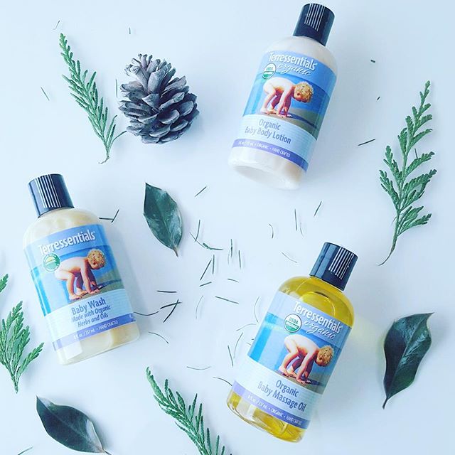 USDA certified organic baby wash terressentials