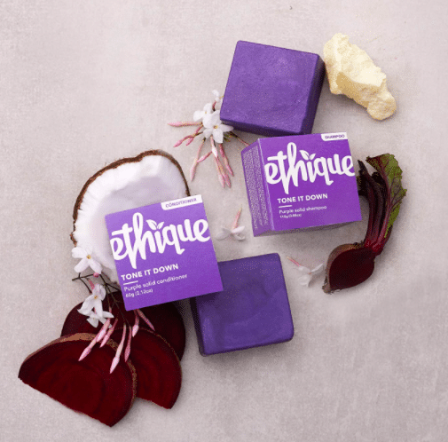 organic purple shampoo and conditioner