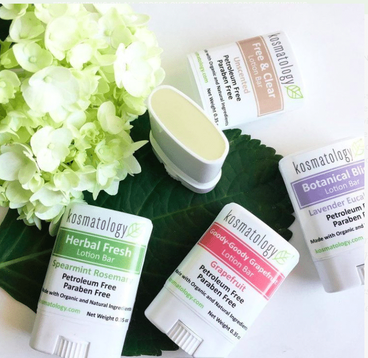 Kosmatology Travel size organic body lotion
