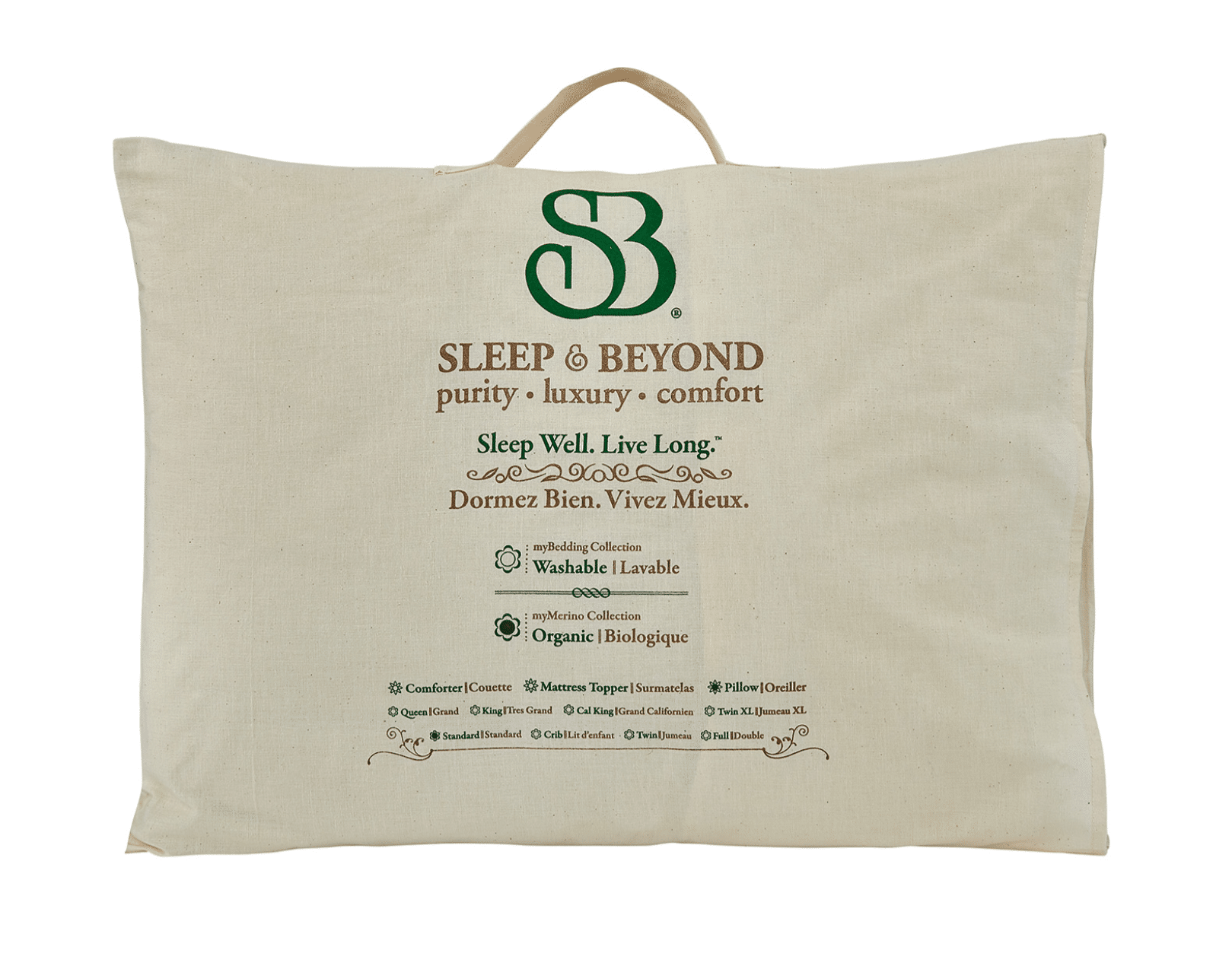 Sleep Beyond MYMERINO® PILLOW reveiw, Sleep & Beyond Organic Merino Pillow review and promo code