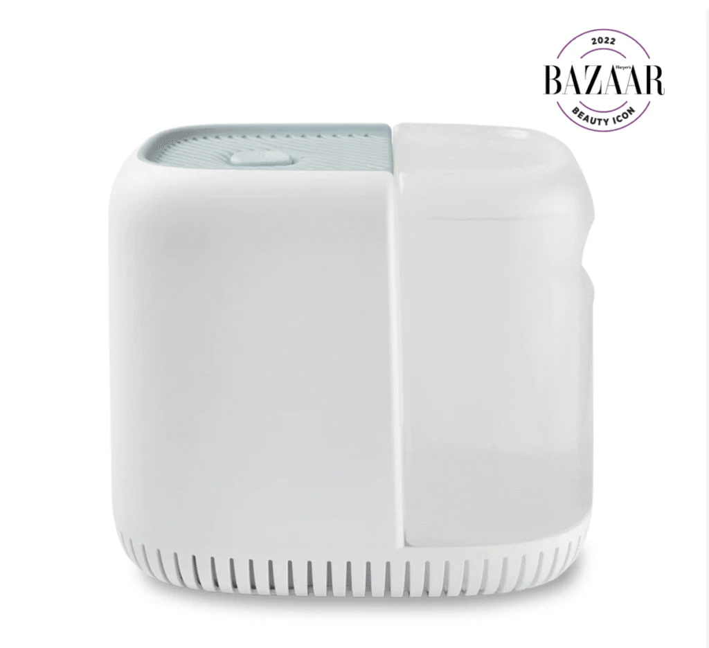 Canopy waterless, mold-free humidifier