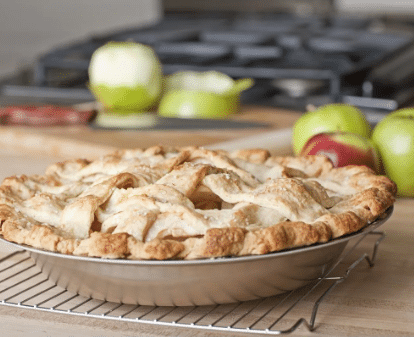 360 cookware surgical grade stainless steel pie pan