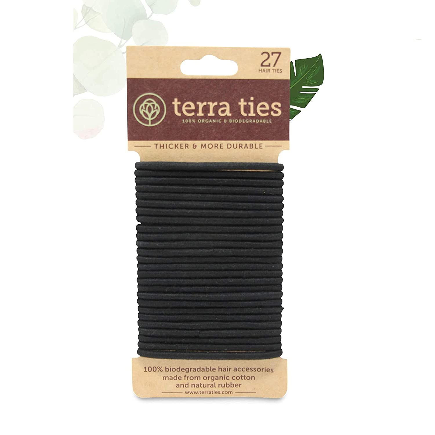 Terra Ties Biodegradable Elastic Hair Ties review and promo code
