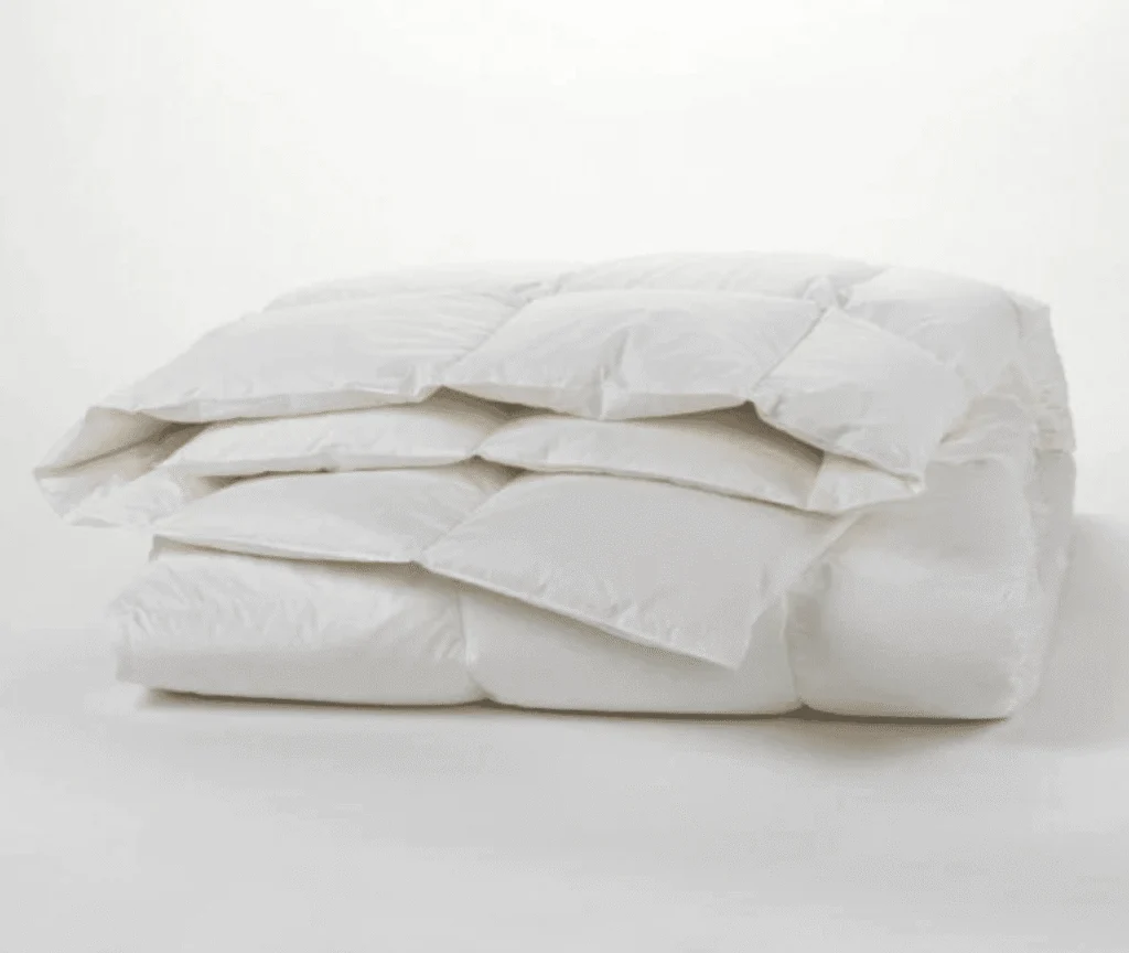 Coyuchi Organic Three Season Down Duvet Insert Comforter 20% off promo code