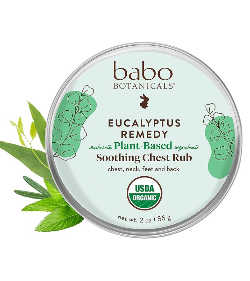 Babo Botanicals Eucalyptus Remedy Plant Based Soothing Chest Rub review