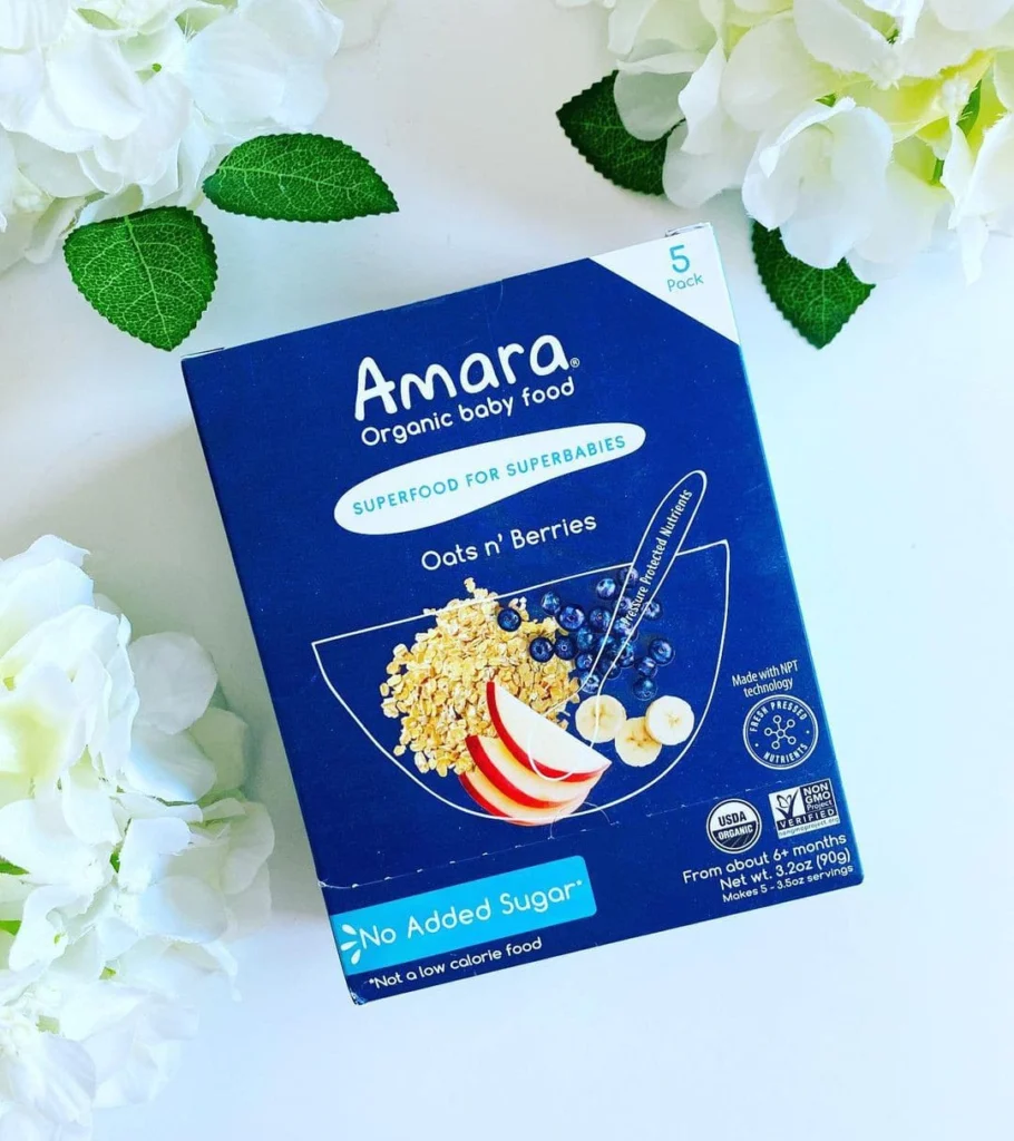 Amara Certified Organic Baby Food review and promo code