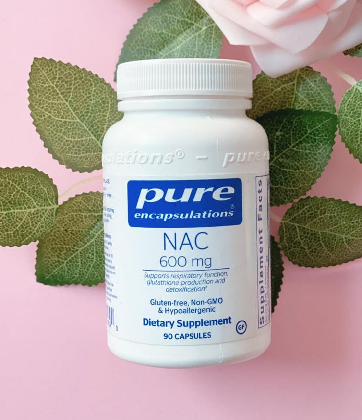organic supplement, pure encapsulations, NAC
