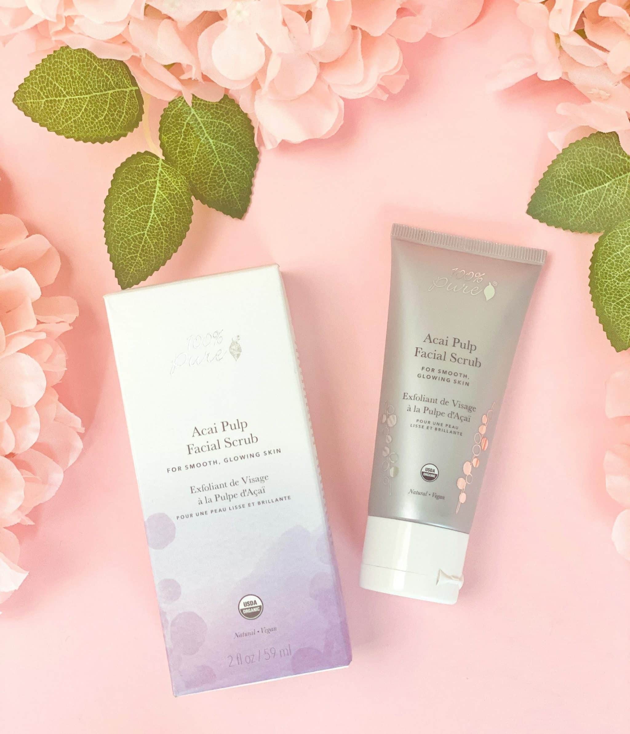 100% Pure Organic Facial Scrub promo code