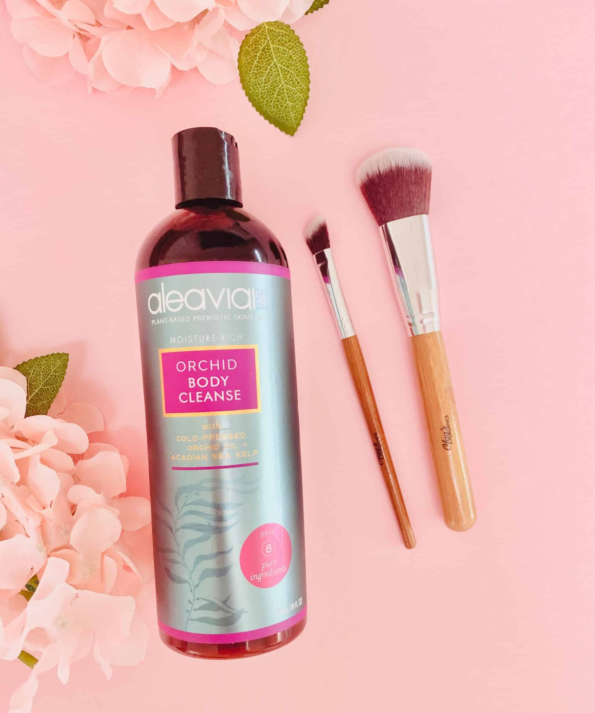 Aleavia Organic Makeup Brushes Cleanse review and promo code