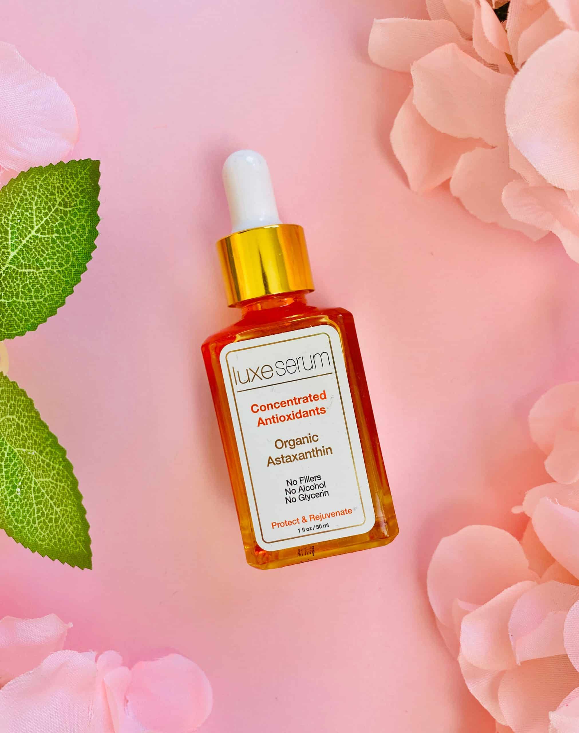 Luxe Beauty Astaxanthin anti aging serum